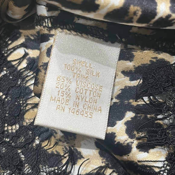 Gold Hawk leopard/ lace tank - XS - Picture 5 of 5